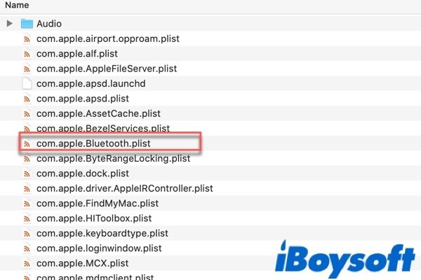 Bluetooth plist-Dateien löschen, um den Rechtsklick auf dem Mac zu reparieren
