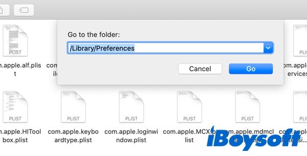 go to folder on Mac