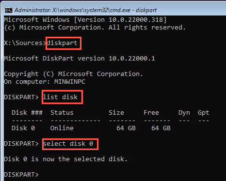 How to securely wipe an SSD with free Diskpart