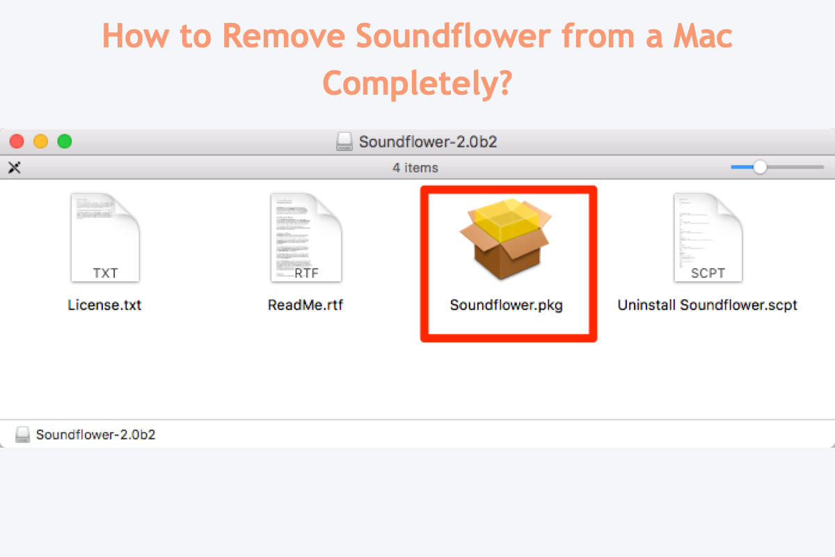 Wie man Soundflower vollständig von einem Mac deinstalliert
