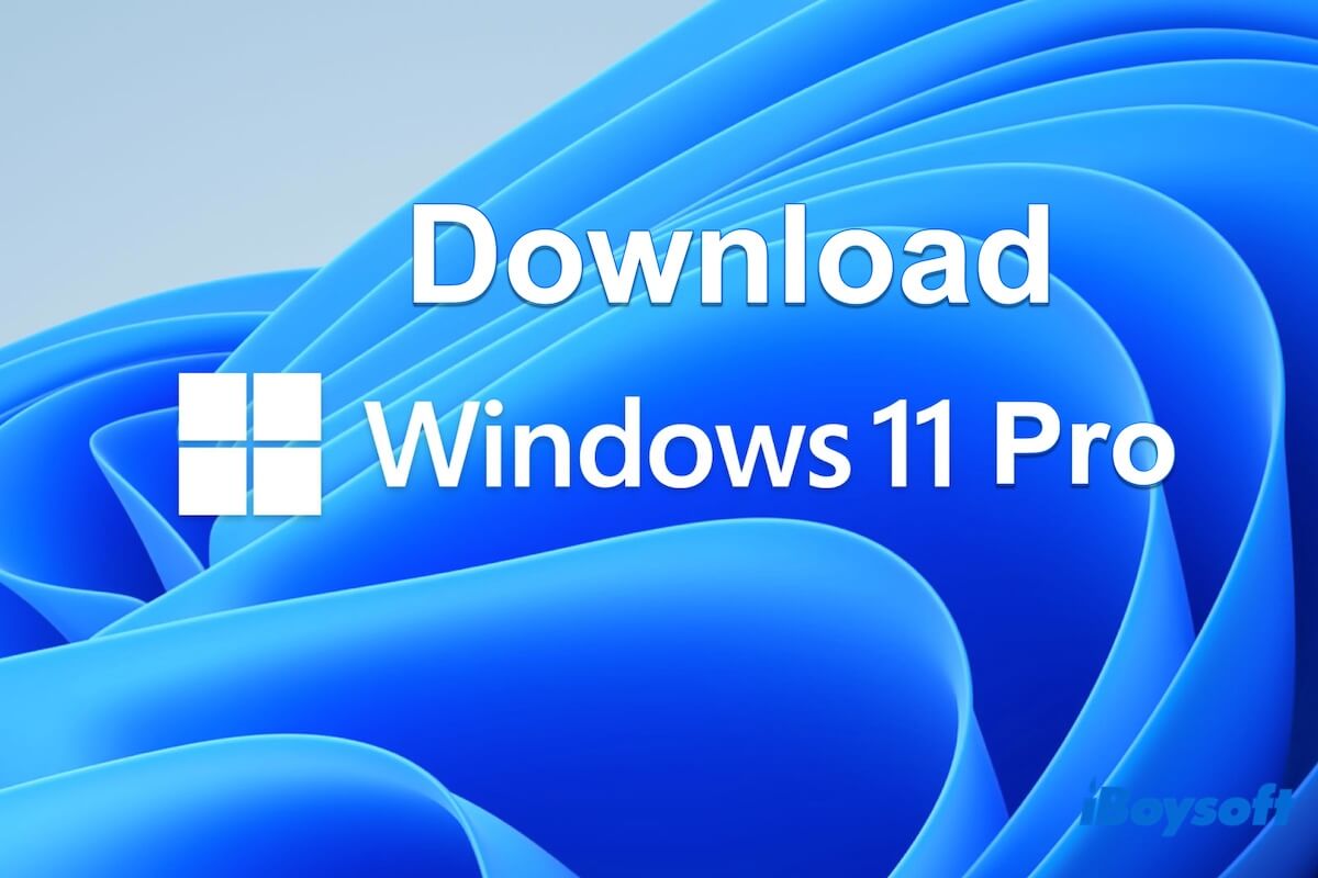 Windows 11 Pro ISO download