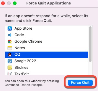 Comment réparer une application supprimée qui s'affiche toujours dans la barre de menu supérieure de Mac