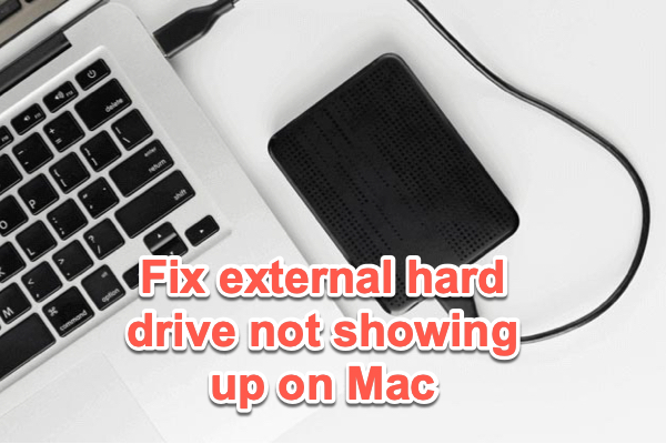 disco externo não aparece no Mac