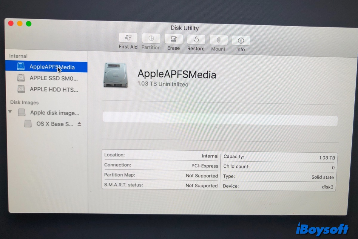Split Fusion Drive reparieren ohne Datenverlust
