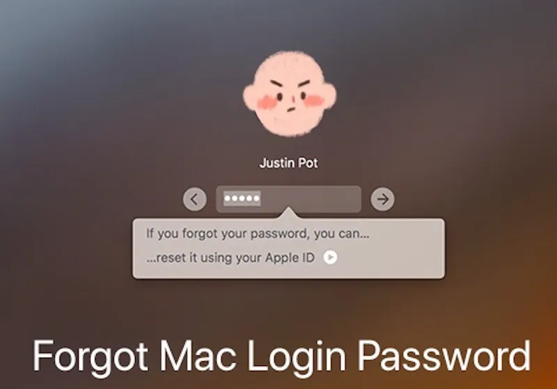 Macのパスワードを忘れる