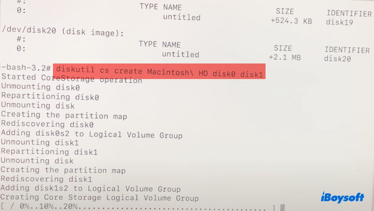 Criar um novo Grupo de Volume Lógico de Armazenamento Central