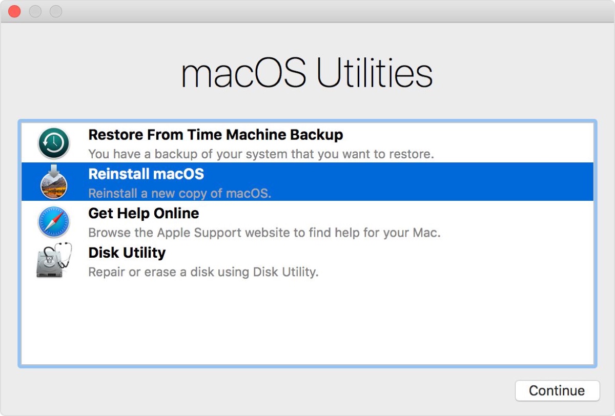Reinstalar macOS