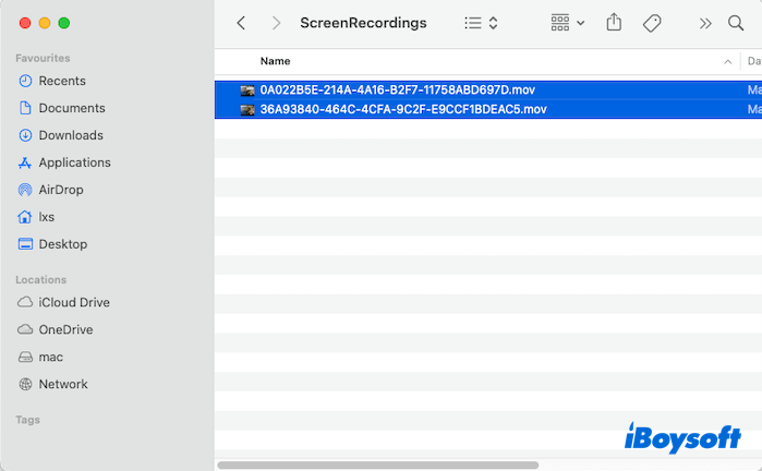 Wie man unsaved QuickTime-Aufnahmen auf dem Mac wiederherstellt