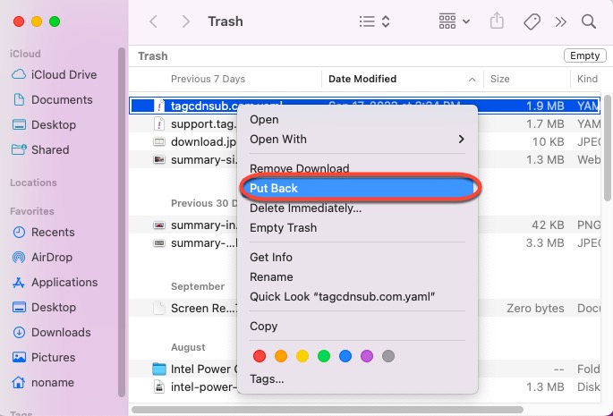 Como recuperar arquivos do iMovie excluídos ou ausentes no Mac