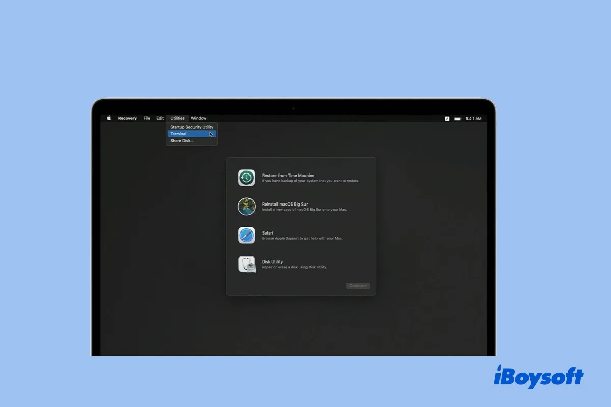 MacをmacOS Recoveryモードにブートする方法