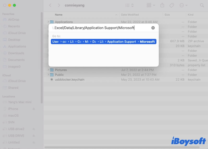 Geben Sie den Pfad zum AutoRecovery-Ordner ein