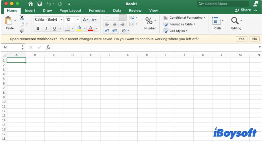 Recuperar arquivos Excel não salvos com AutoRecuperar