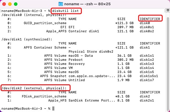 comment réparer le SSD portable SanDisk Extreme non détecté non reconnu sur Mac