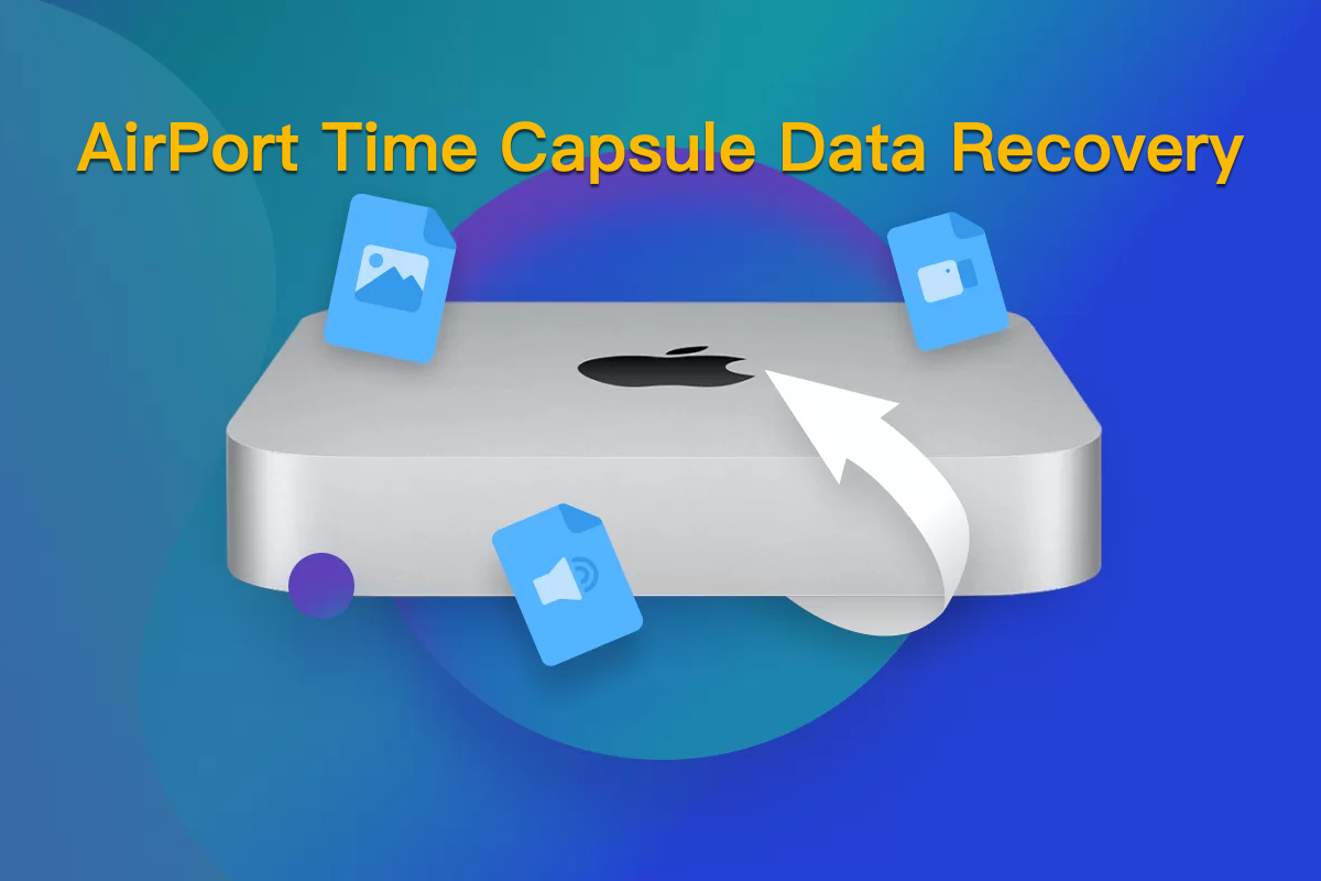 Wie man Dateien von einer beschädigten oder defekten AirPort Time Capsule wiederherstellt