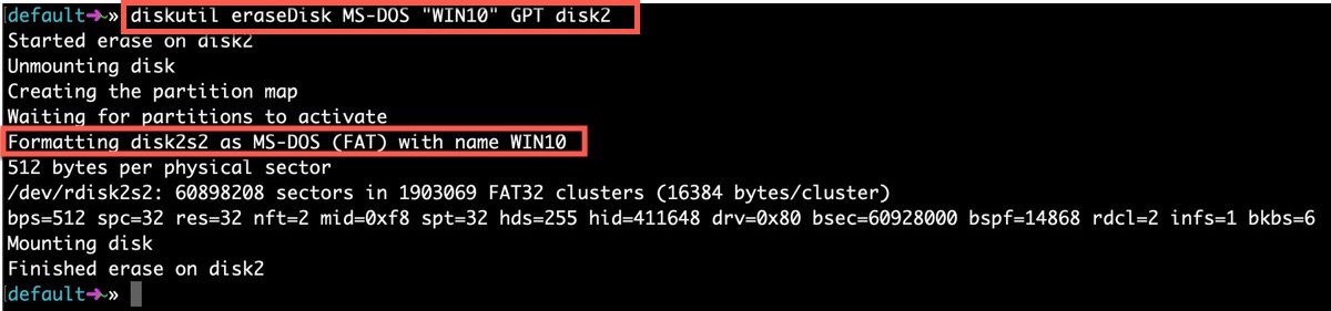 Bootfähiges USB erstellen aus dem Festplatten-Dienstprogramm