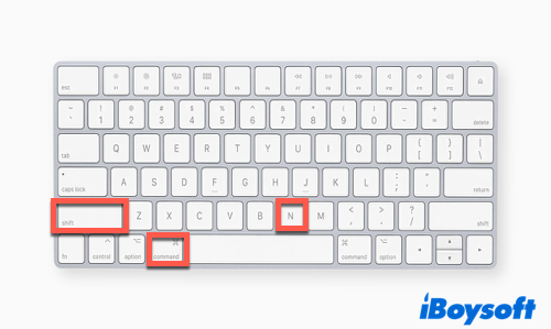 créer un nouveau dossier avec des claviers
