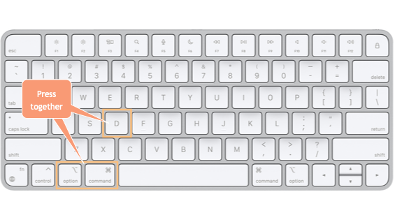 Mac Dockをキーボードショートカットで非表示にする方法