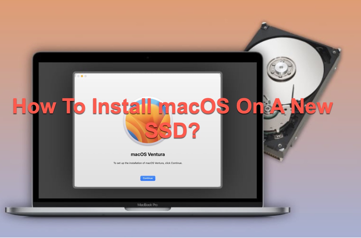 Wie installiere ich macOS auf einer neuen SSD