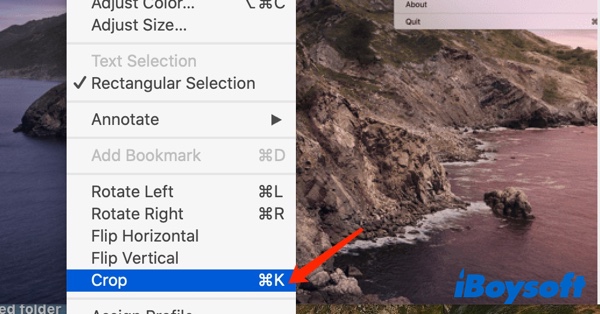 How to remove Mac screenshot shadow by Preview