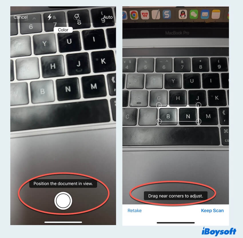 Escanear en Mac sin escáneres