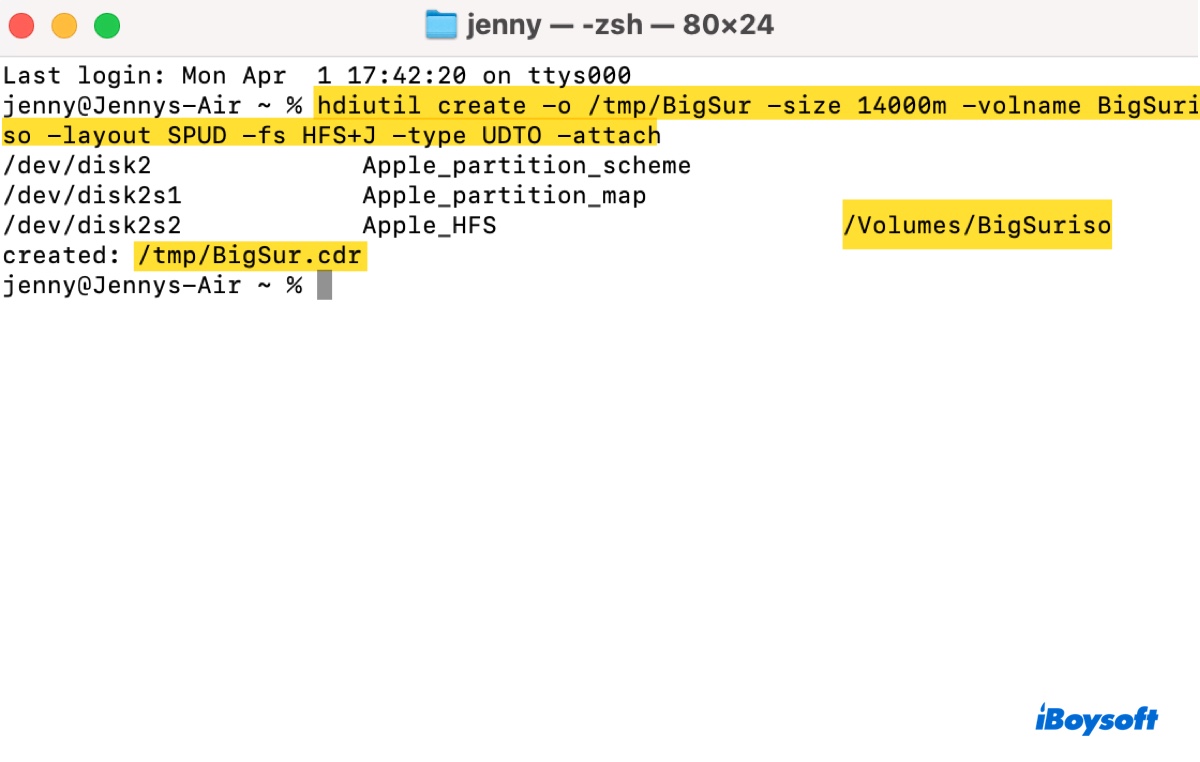 So erstellen Sie ein neues macOS Big Sur Disk-Abbild