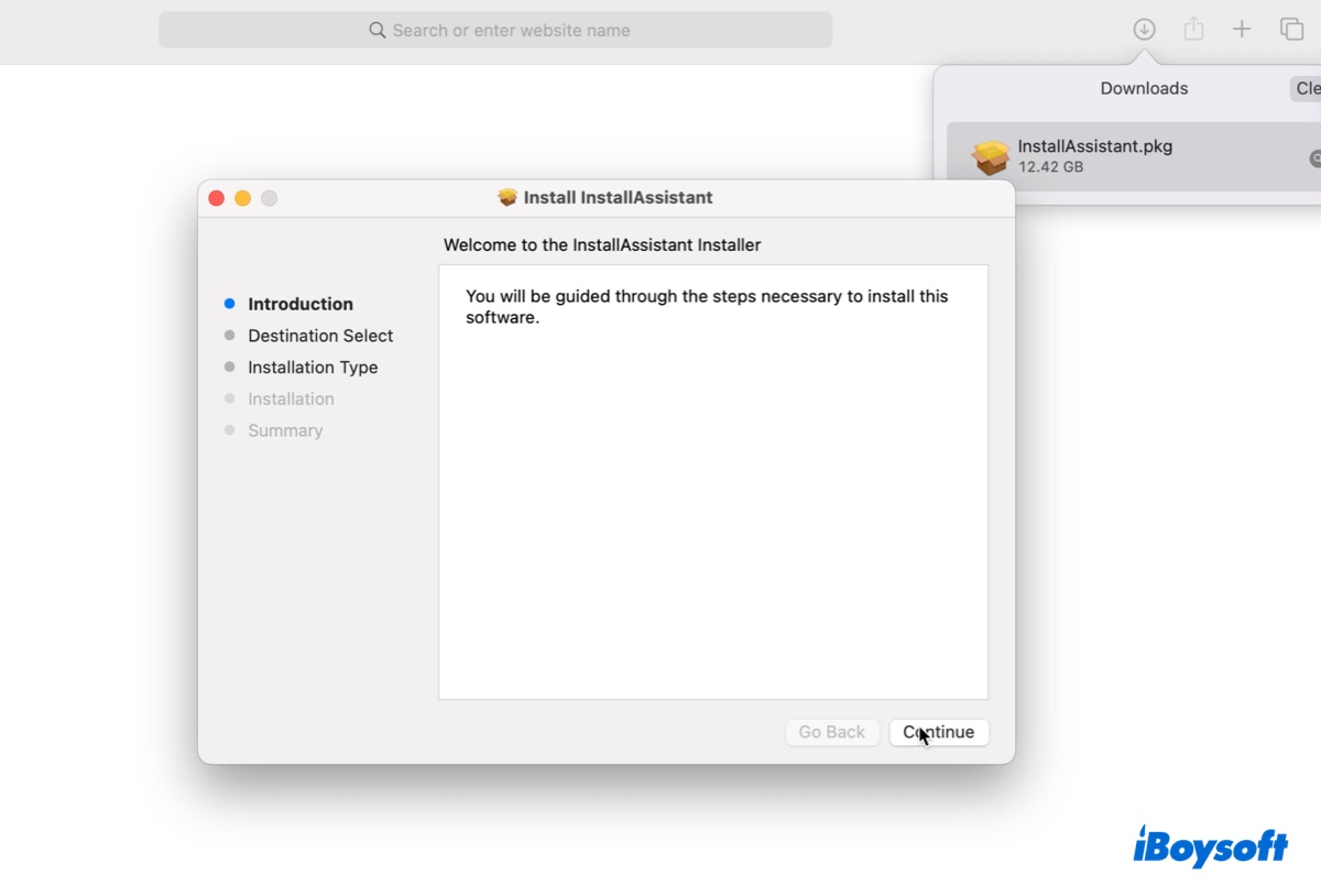 So extrahieren Sie die macOS Big Sur Anwendung aus der pkg-Datei