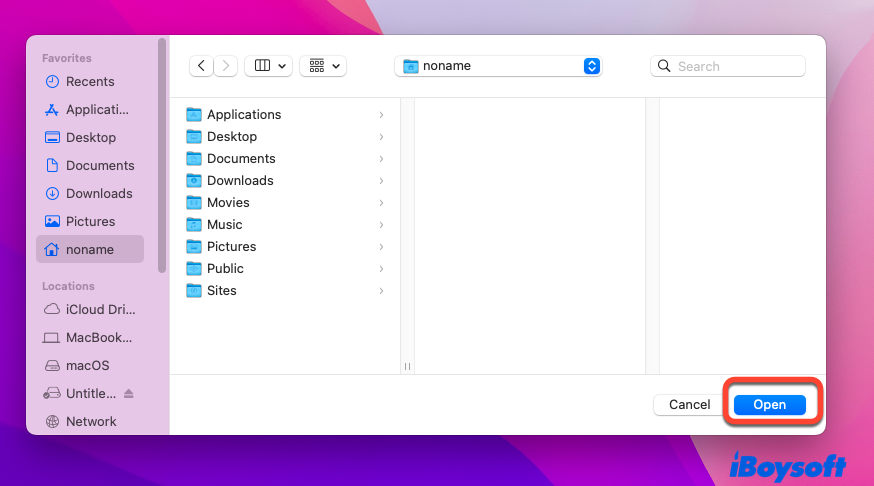 ホームフォルダを外部ドライブに移動