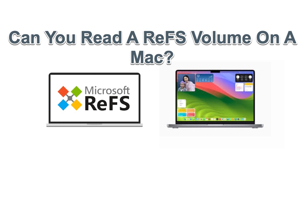 É possível ler um disco ReFS em um Mac