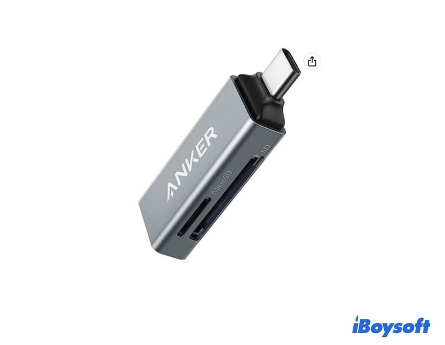 Anker 2 en 1 USB C Memory Reader