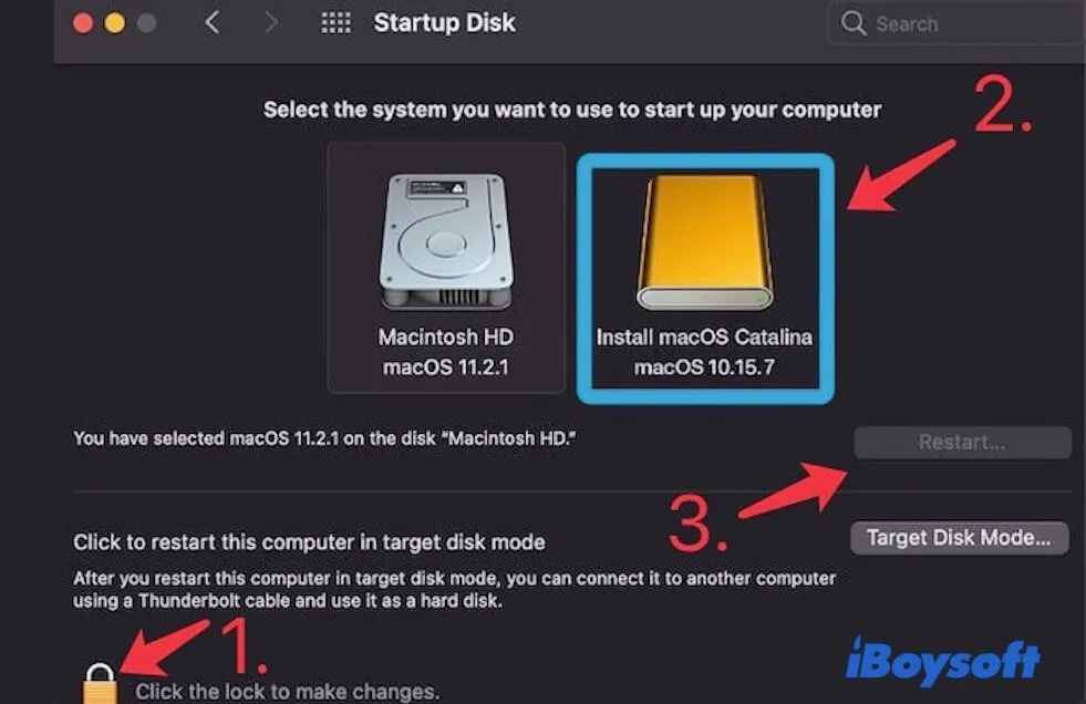 inicializar o Mac a partir de um USB