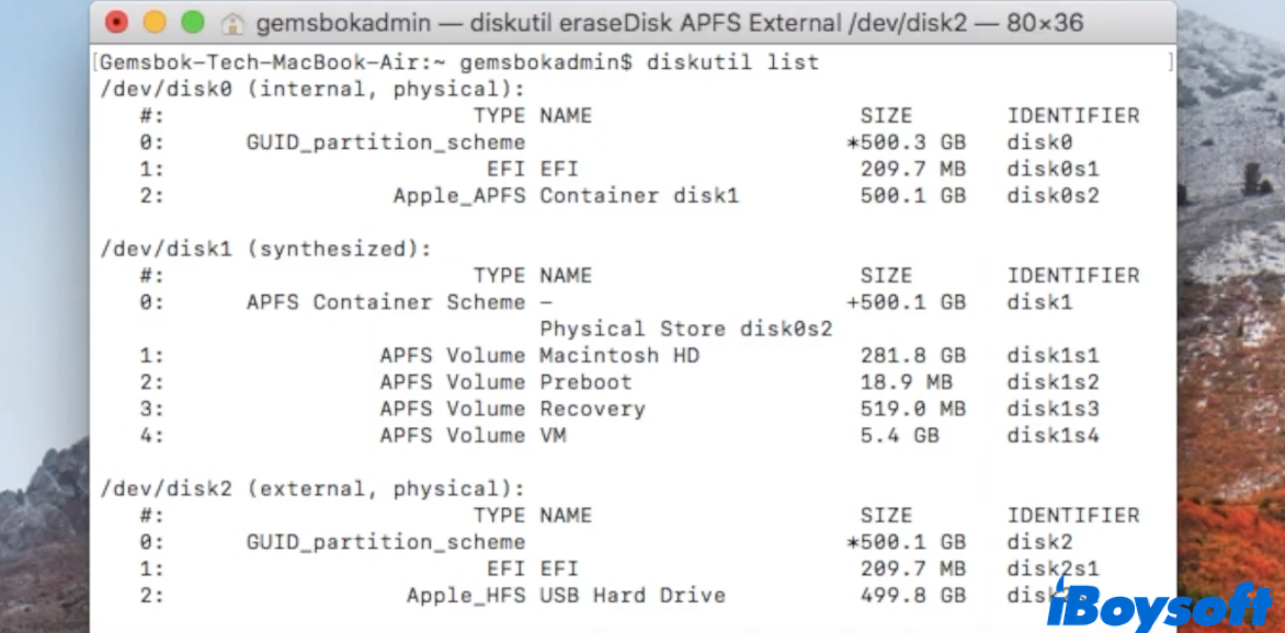 usar terminal para formatar drive para ntfs