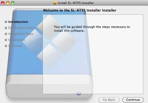 kostenloses NTFS für Mac SL-NTFS