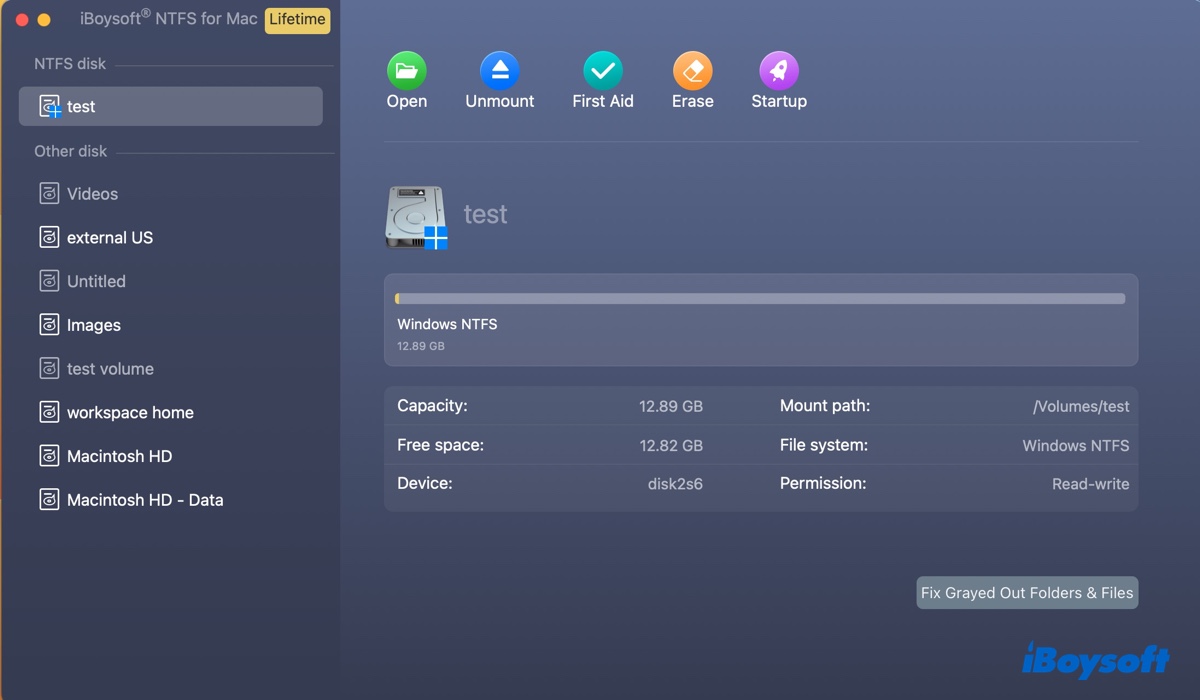 Comment utiliser NTFS sur un Mac M1