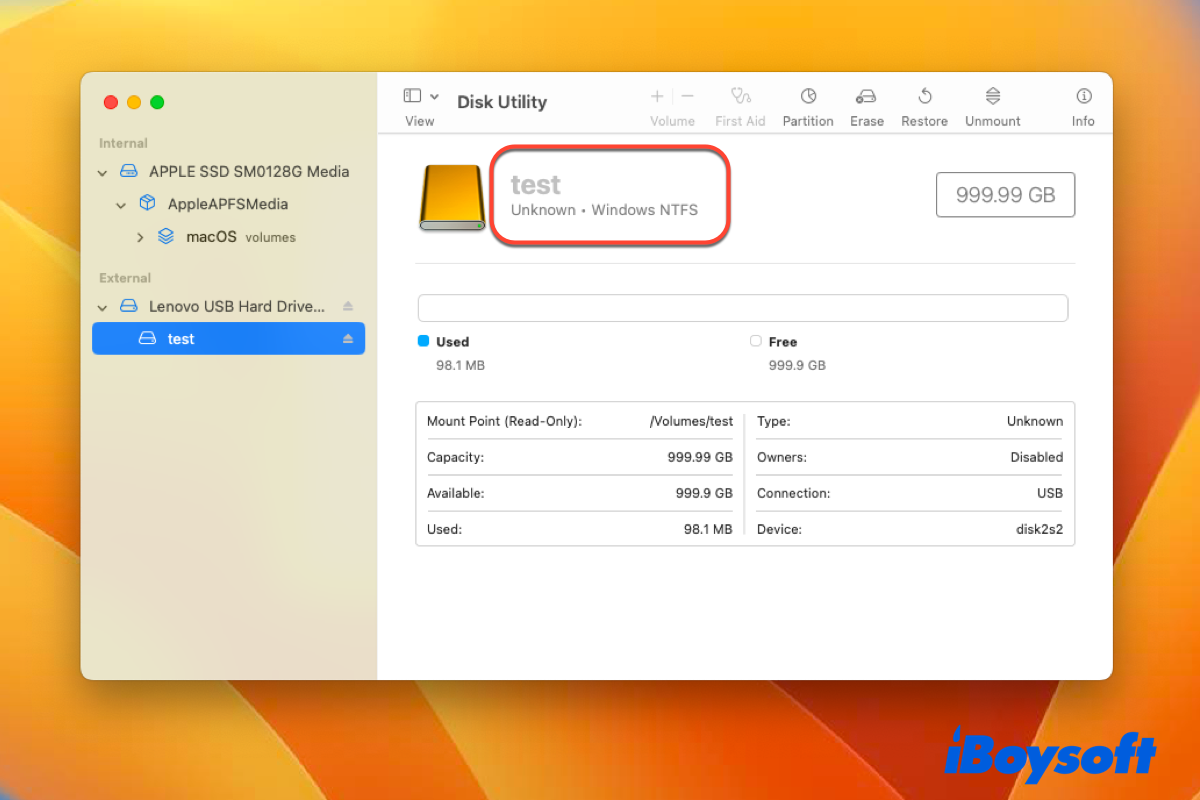 Como Escrever em uma Unidade NTFS no macOS Ventura Mac