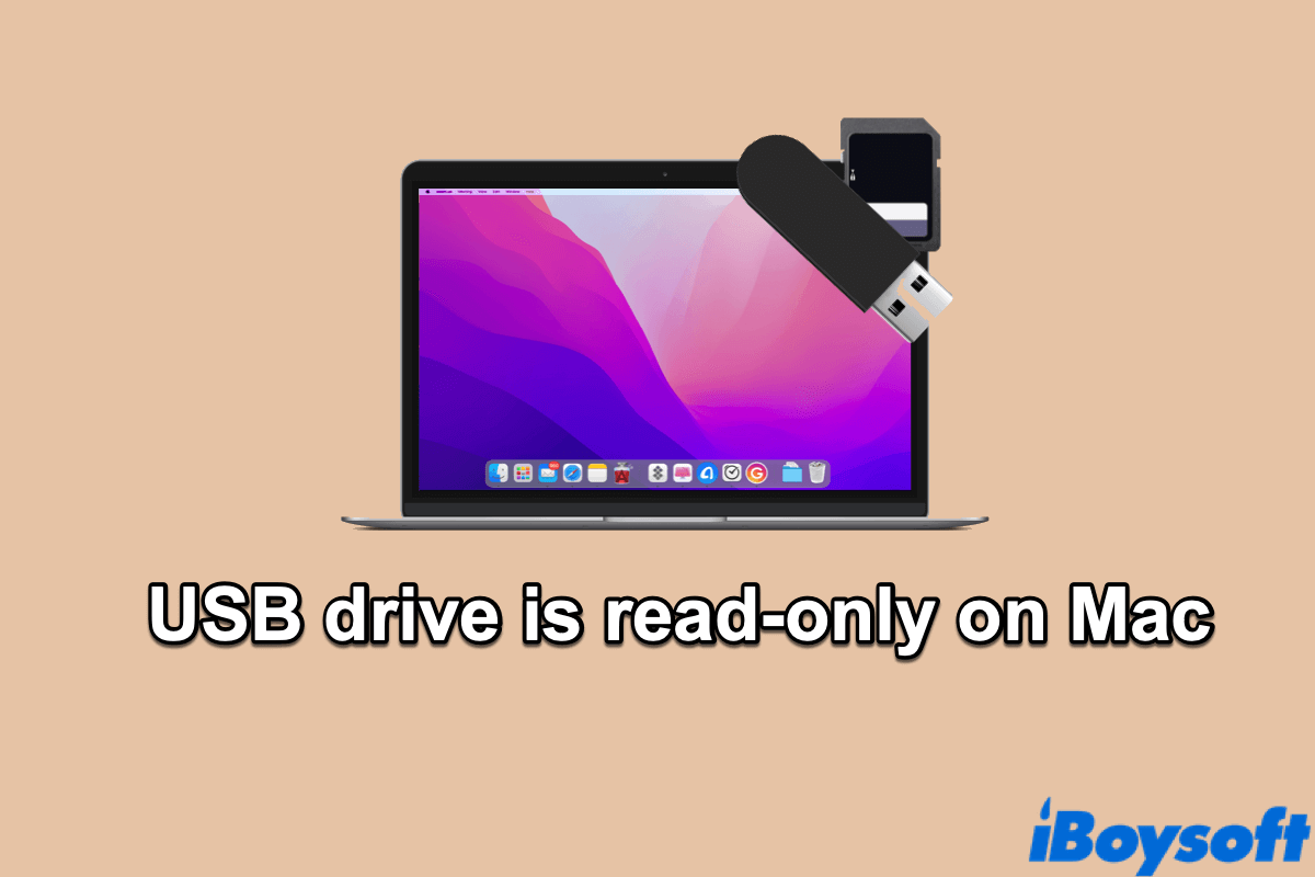 Como corrigir a leitura apenas em uma unidade USB no Mac