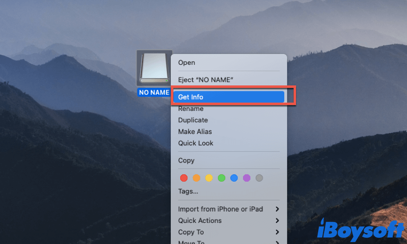 Die Informationen des schreibgeschützten USB-Laufwerks abrufen