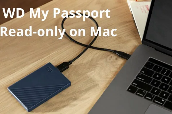 WD My Passport lecture seule sur Mac