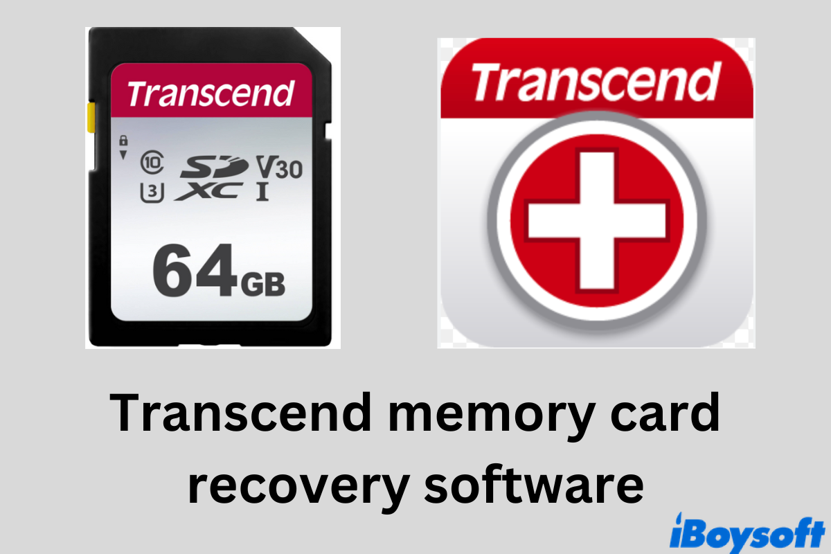 transcend memory card recovery software