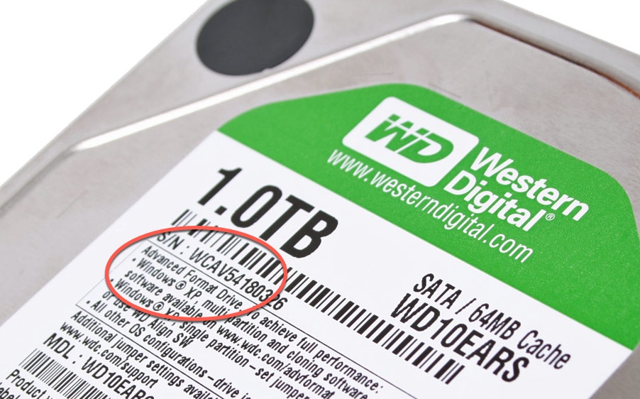 How to know if a hard drive is 4K