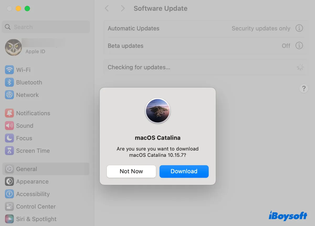 Download macOS Catalina on Mac
