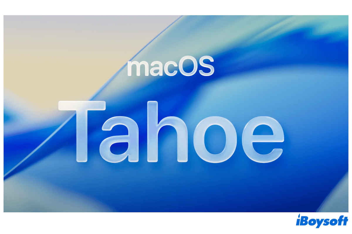 What is macOS Tahoe 26