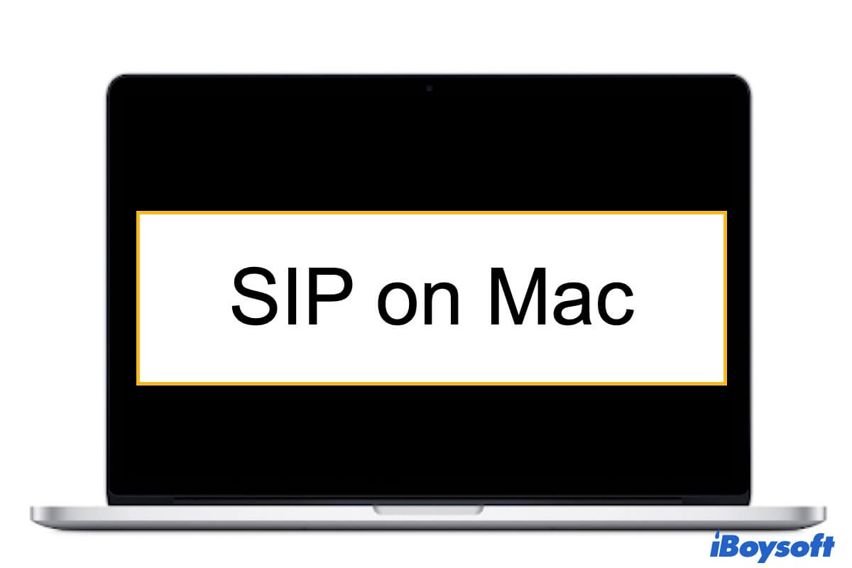 SIP on Mac