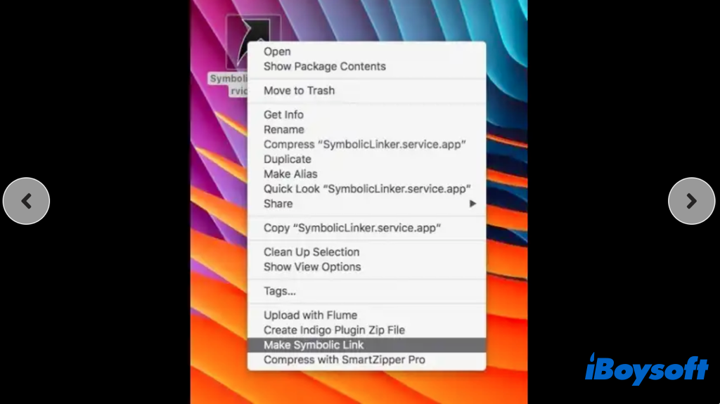 symboliclinker pour Mac