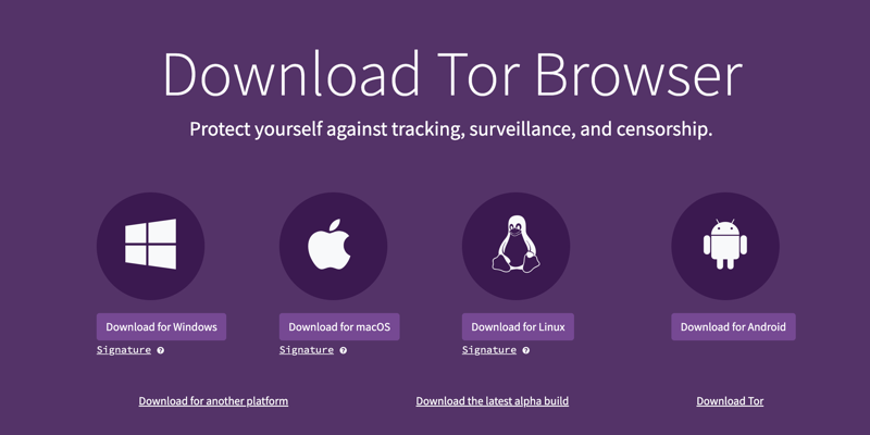 Tor-Browser für Mac herunterladen