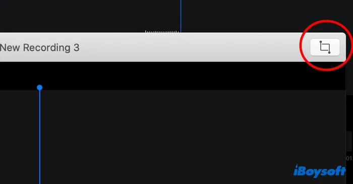 Función de recorte de Voice Memos en Mac