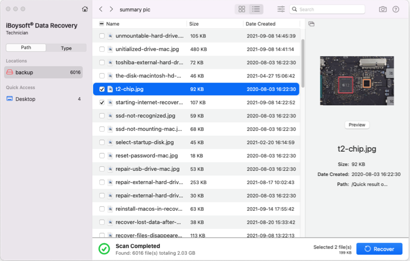 Gelöschte Dateien auf dem Mac wiederherstellen