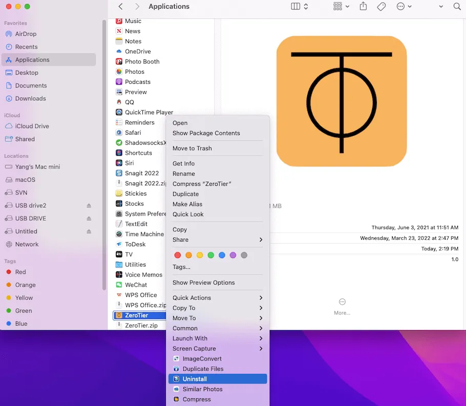 Apps auf dem Mac vollständig deinstallieren
