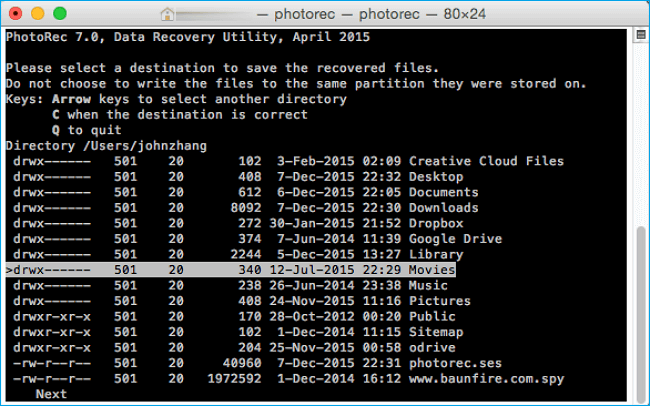 PhotoRec Data Recovery